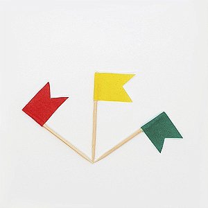 Pick Decorativo para Festa Junina - Bandeirinha - 15 Unidades Sortidas -  Rizzo