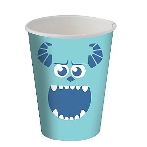 Copo de Papel Festa Monstros SA - 200ml - 8 unidades - Festcolor - Rizzo