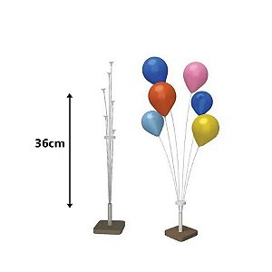 Suporte de Mesa Para Balões 36cm - 1 Unidade - Bork Balões - Rizzo Balões