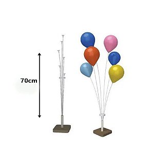 Suporte de Mesa Para Balões 70cm - 1 Unidade - Bork Balões - Rizzo Balões