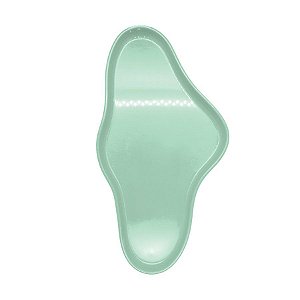 Bandeja Orgânica  - 25x13,5 cm -   Verde Menta - 1 unidade - Só Boleiras - Rizzo