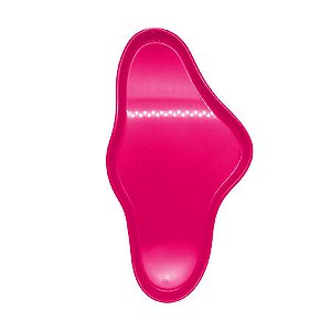 Bandeja Orgânica  - 25x13,5 cm -   Pink - 1 unidade - Só Boleiras - Rizzo