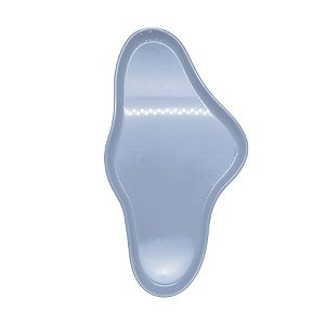Bandeja Orgânica  - 25x13,5 cm -   Azul Claro Candy - 1 unidade - Só Boleiras - Rizzo