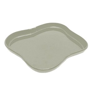 Bandeja Orgânica  - 18x14,5 cm -   Verde Eucalipto - 1 unidade - Só Boleiras - Rizzo