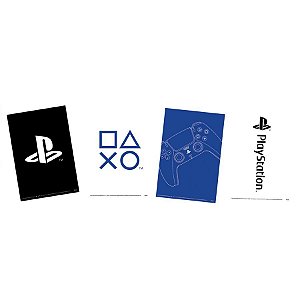Quadros Decorativo - Playstation 5 - 4 unidades - FestColor - Rizzo