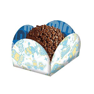 Porta forminhas - Festa Minions 2 - 40 unidades - Festcolor