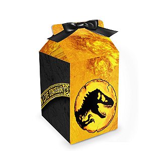 Caixa Milk - Festa Jurassic World 3   - 8 unidades - Festcolor - Rizzo