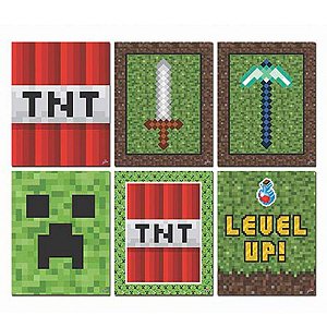 Quadrinhos Divertidos - Mini Pixels - 6 unidades - Junco - Rizzo