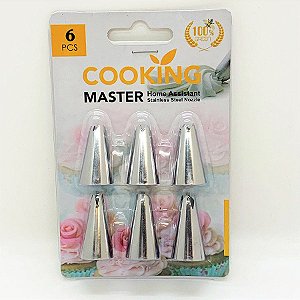 Kit Bico Decoradores Inox - 1 unidade - Rizzo Balões