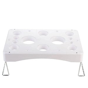 Suporte P/Manga Confeitar - FT247 - 1 unidade - Silver Plastic - Rizzo