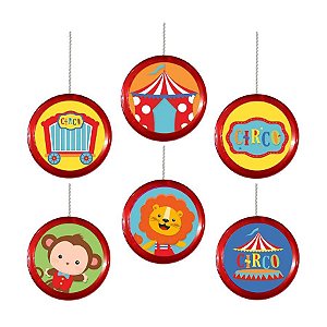 Ioiô para Lembrancinha Festa Circo 2 - 06 unidades - Rizzo