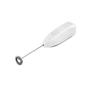 Mini Mixer Elétrico Branco 1 Unidade - Cappucino Maker - Rizzo Balões