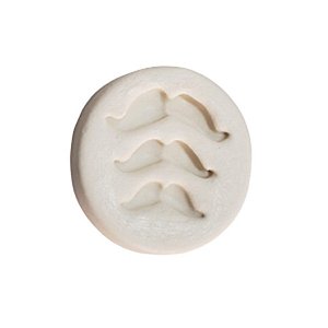 Molde De Silicone - 1753 - Bigodes - 1 unidade - Mazulli - Rizzo