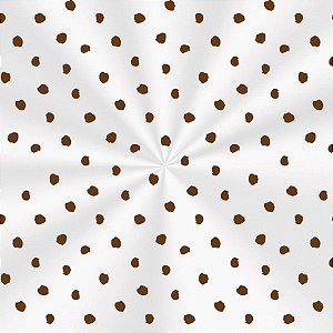 Saco Adesivado Decorado Donuts Marrom 12X18 - 100 unidades - Cromus - Rizzo