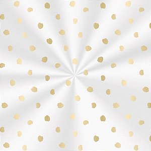 Saco Adesivado Decorado Donuts Ouro 15X20 - 100 unidades - Cromus - Rizzo