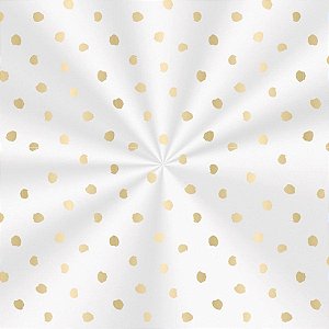 Saco Adesivado Decorado Donuts Ouro 10X15 - 100 unidades - Cromus - Rizzo