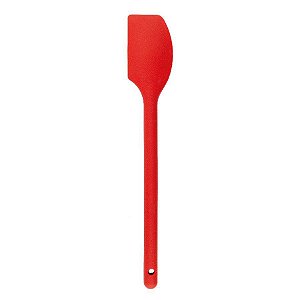 Espatula Silicone - 30Cm - Raspadora Vermelho  - 1 unidade - Cromus Allonsy - Rizzo Balões