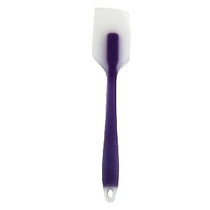 Espatula Silicone - 27Cm - Raspadora Roxo - 1 unidade - Cromus Allonsy - Rizzo Balões