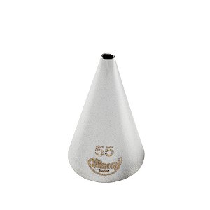 Bicos Para Confeitar - Perlê - Aço Inox - Nº55  - 1 unidade - Cromus Allonsy - Rizzo Balões