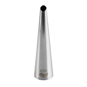Bicos Para Confeitar - Perlê - Aço Inox - Nº230  - 1 unidade - Cromus Allonsy - Rizzo Balões