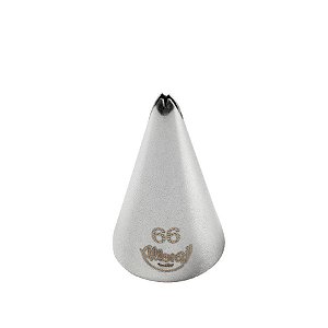 Bicos Para Confeitar - Folha - Aço Inox - Nº66  - 1 unidade - Cromus Allonsy - Rizzo Balões