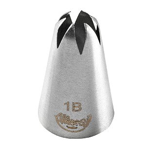 Bicos Para Confeitar - Flor De Pitanga - Aço Inox - Nº1B  - 1 unidade - Cromus Allonsy - Rizzo Balões