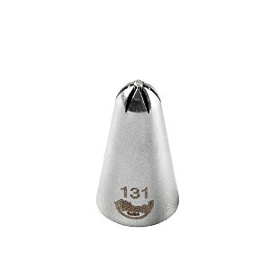 Bicos Para Confeitar - Flor De Pitanga - Aço Inox - Nº131  - 1 unidade - Cromus Allonsy - Rizzo Balões