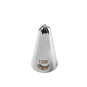 Bicos Para Confeitar - Flor De Pitanga - Aço Inox - Nº129  - 1 unidade - Cromus Allonsy  - Rizzo Balões