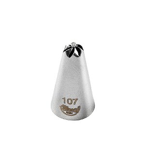 Bicos Para Confeitar - Flor De Pitanga - Aço Inox - Nº107  - 1 unidade - Cromus Allonsy  - Rizzo Balões