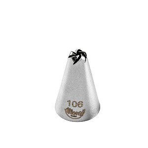 Bicos Para Confeitar - Flor De Pitanga - Aço Inox - Nº106  - 1 unidade - Cromus Allonsy  - Rizzo Balões