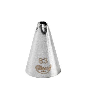 Bicos Para Confeitar - Especial - Aço Inox - Nº83  - 1 unidade - Cromus Allonsy  - Rizzo Balões