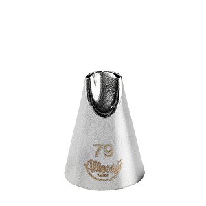 Bicos Para Confeitar - Especial - Aço Inox - Nº79  - 1 unidade - Cromus Allonsy  - Rizzo Balões