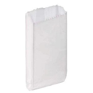Saco de Papel Branco 14,5 cm - 50 Unidades - Ultrafest - Rizzo