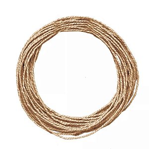 Fio Decorativo de Papel Natural 5 Metros - 1 Unidade - Cromus - Rizzo