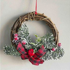 Enfeite de Natal - " Guirlanda  para Pendurar " - 1 Unidade - Cromus Natal - Rizzo