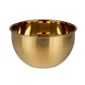 Bowl Multiuso 3,5L - Ouro Aço inox - 1 unidades - Cromus Allonsy - Rizzo