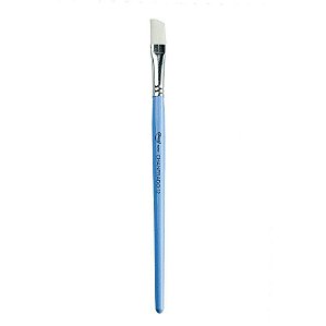 Pincel Artístico - N12 - Chanfrado Azul Ciano  - 1 unidades - Cromus Allonsy - Rizzo