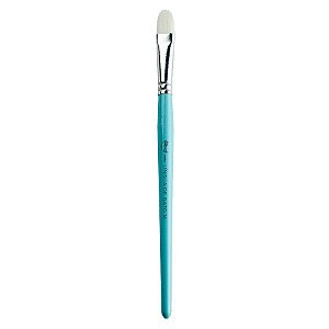 Pincel Artístico - N14 - Língua De Gato Azul  - 1 unidades - Cromus Allonsy - Rizzo
