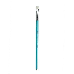Pincel Artístico - N10 - Língua De Gato Azul  - 1 unidades - Cromus Allonsy - Rizzo