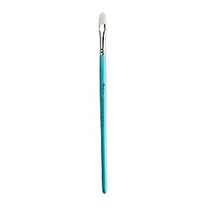 Pincel Artístico - N8 - Língua De Gato Azul  - 1 unidades - Cromus Allonsy - Rizzo