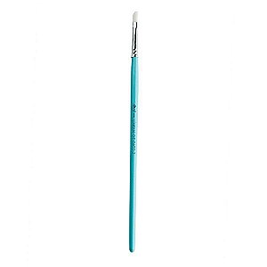 Pincel Artístico - N2 - Língua De Gato Azul  - 1 unidades - Cromus Allonsy - Rizzo