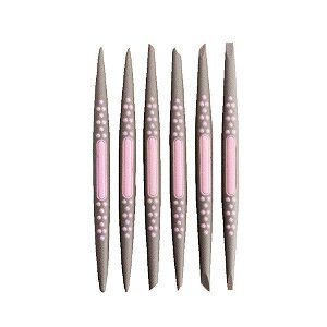 Esteca Modeladora P/Pasta Americana - 16,5x0,8x0,8 - 6 unidades - Cromus Allonsy - Rizzo