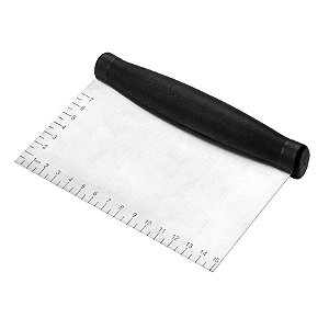Cortador De Massas - 15x10x3Cm - Aço inox - 1 unidades - Cromus Allonsy - Rizzo