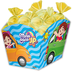 Cachepot Festa Maria Clara e JP - 08 unidades - Festcolor - Rizzo Festas