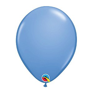 Balão de Festa Látex Liso Sólido - Periwinkle (Azul Lavanda) - Qualatex - Rizzo Balões