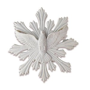 Enfeite em Resina para Pendurar - "Divino Salvador" - 15 x 14 cm - 1 unidade - ArtLille - Rizzo