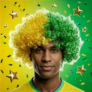 Peruca Brasil - Black Power - 1 unidade - Rizzo