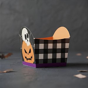 Cestinha para Doces Halloween - Scary Night - 10 unidades - Cromus - Rizzo