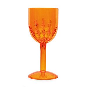 Taça Esqueleto Laranja  - 1 unidade - Cromus - Rizzo
