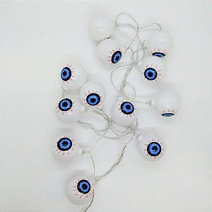 Enfeite Halloween - Olhos Com Luzes - 1 unidade - Rizzo